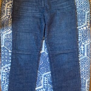 Cropped dark wash Emerson Fry Jeans, size 2